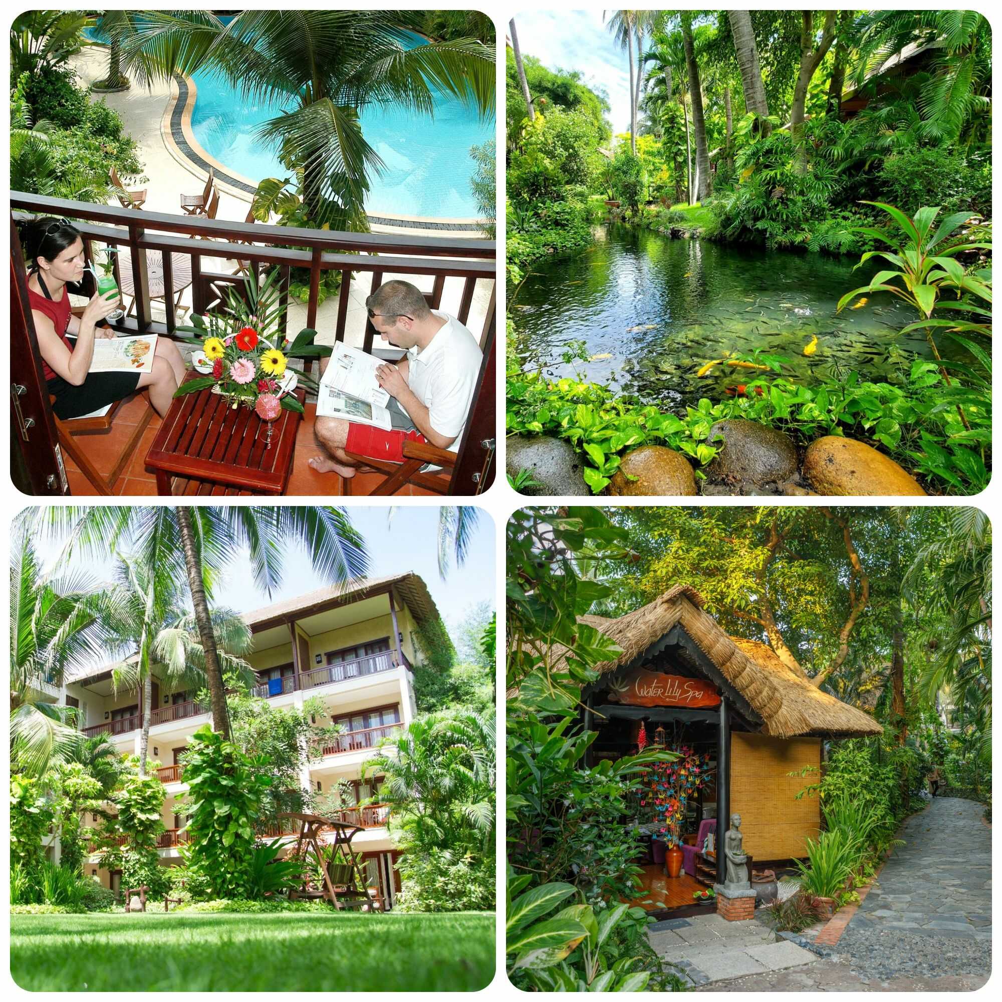 Giá Thuê xe sài gòn đi Bamboo Village Beach Resort Mũi Né