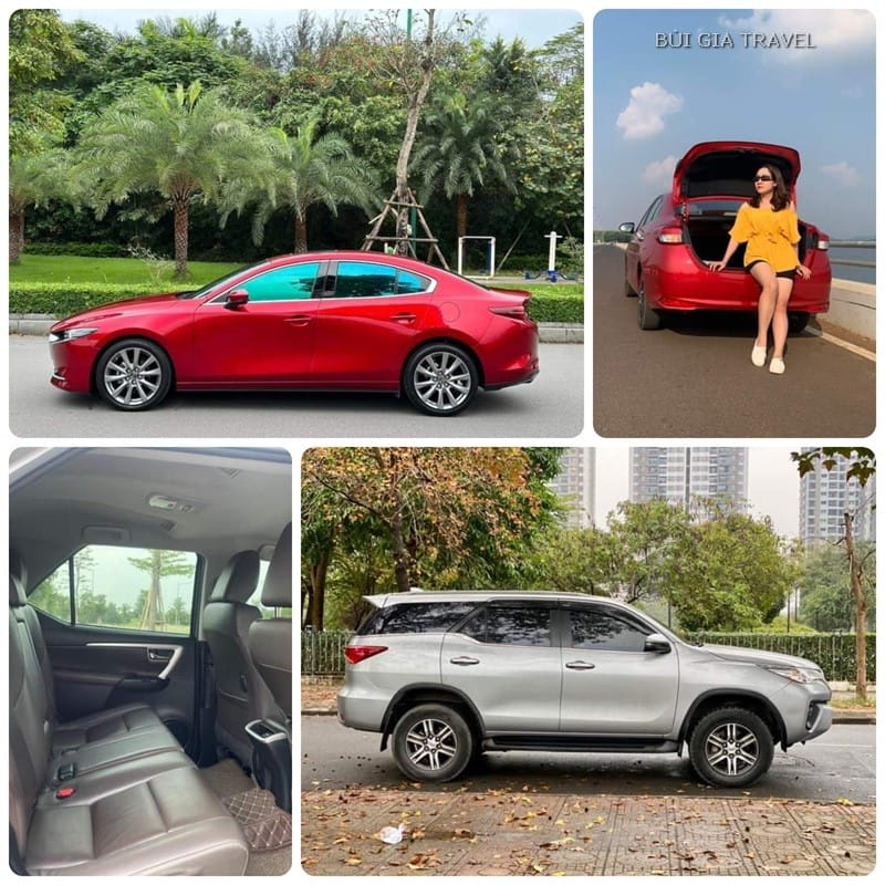 Xe 4 chỗ và 7 chỗ đời mới sang trọng