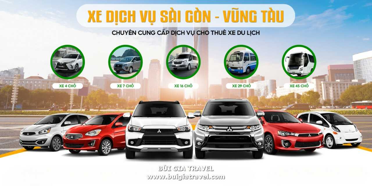 Tham Khảo Bảng Giá Thuê Xe Du Lịch Từ Sài Gòn đi  Bà Rịa Vũng Tàu