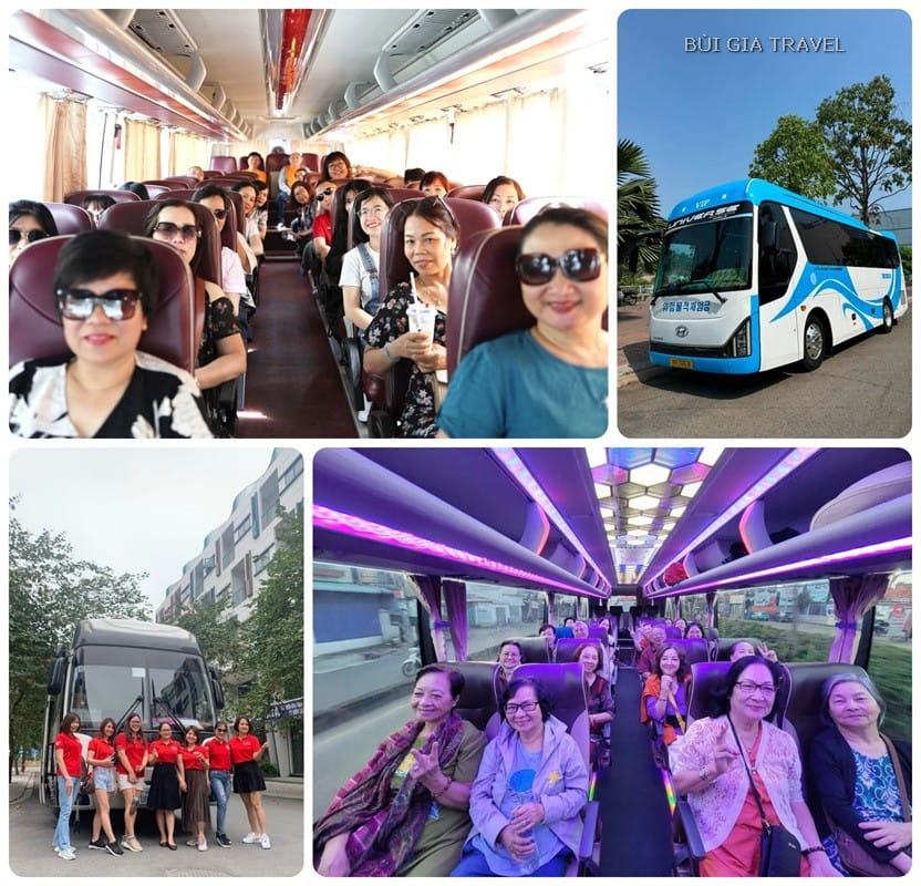 Xe 29-45 chỗ tập thể, cty, tour đoàn đông người