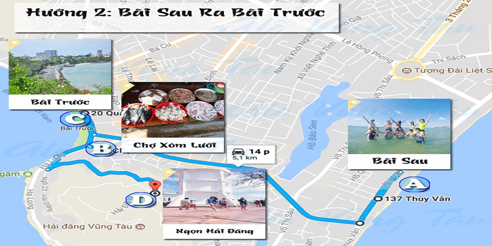 Từ Bãi Sau ra Bãi Trước