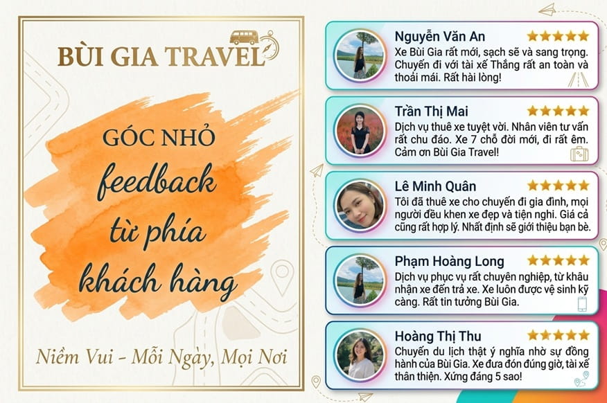 Chuyến đi trọn vẹn bắt đầu từ sự an tâm tuyệt đối