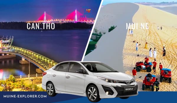  Xe 4 Chỗ Cần Thơ đi Mũi Né Phan Thiết