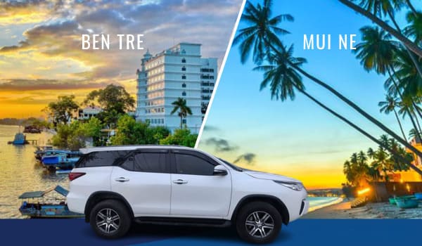 Xe 7 Chỗ Mũi Né Phan Thiết đi Bến Tre