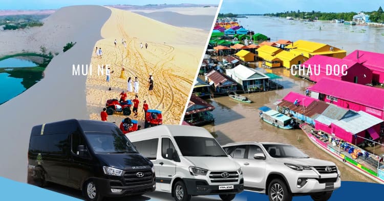 Thuê Xe Mũi Né Phan Thiết Đi Châu Đốc An Giang Giá Rẻ Trọn Gói