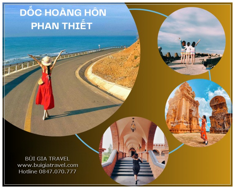 Tour Dốc Hoàng Hôn Mũi Né - Lâu Đài Rượu Vang - Tháp Poshanu - Bãi Đá Ông Địa