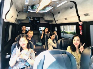 Limousine Rach Gia to Saigon 9 Seater