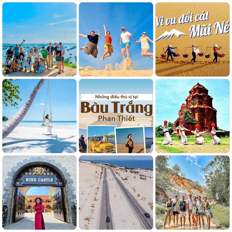Gợi ý lịch trình Sài Gòn – Mũi Né
