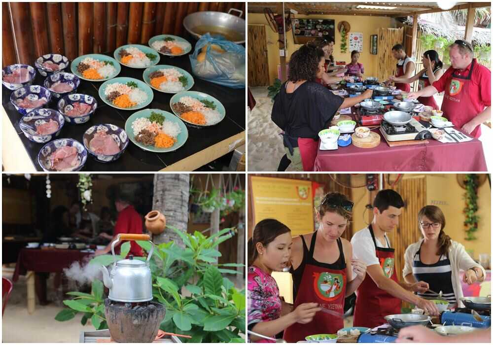 Lớp học nấu các món ăn Việt Nam