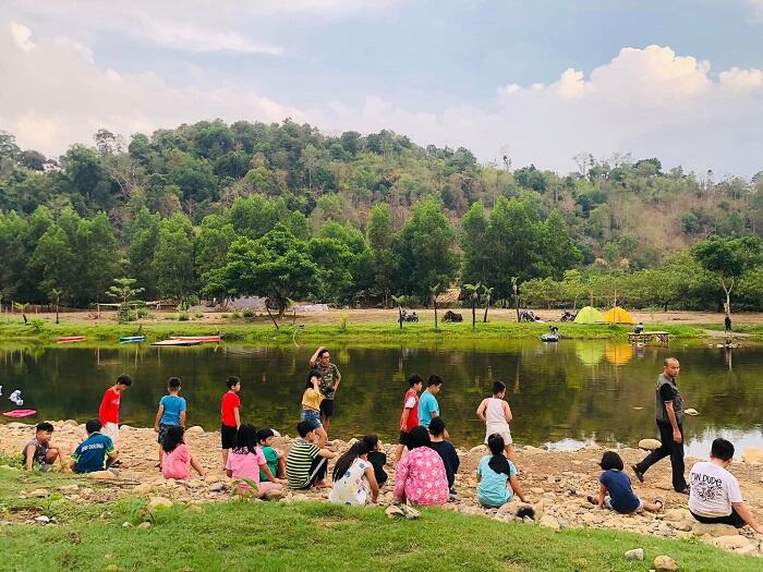Tham gia các hoạt động ngoài trời Tại La Ngâu Rock Stream