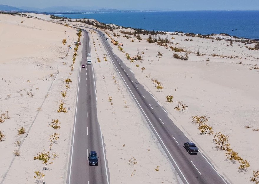 Nha Trang đến Mũi Né chỉ khoảng hơn 200km