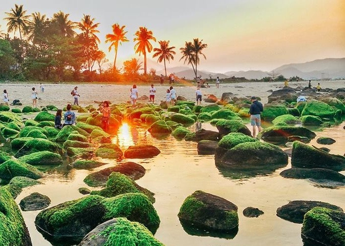 Bãi Đá 7 màu Tuy Phong Bình Thuận