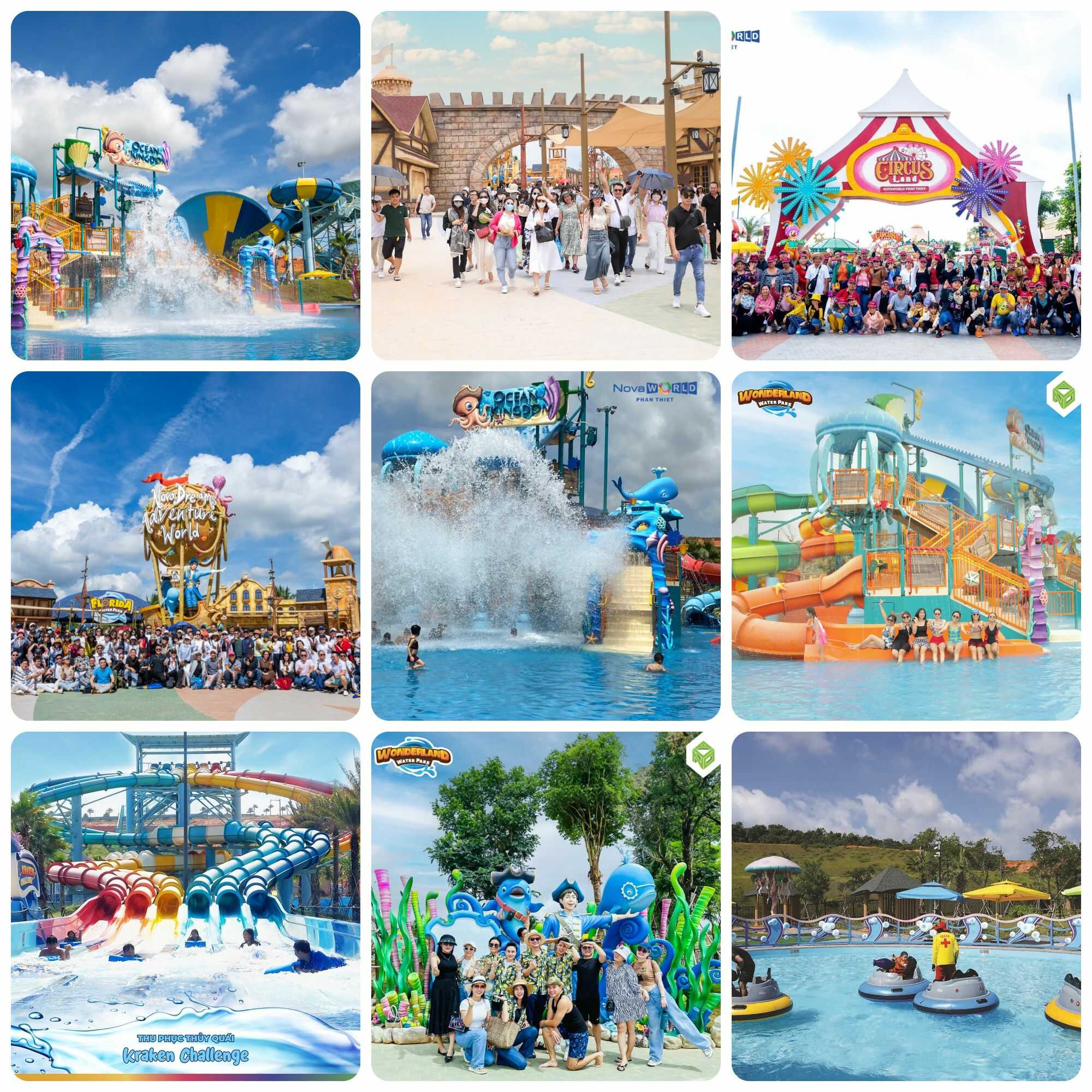 Công Viên Nước Wonderland Water Park - Địa Điểm Thu Hút Khách Tại NovaWorld Phan Thiết