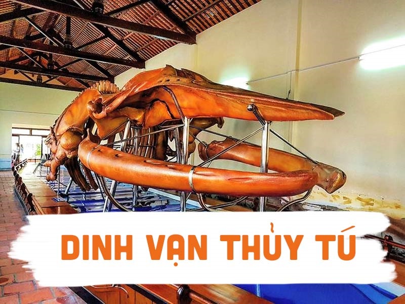 Đình (Dinh) Vạn Thủy Tú, là nơi thờ bộ xương cá voi lớn nhất Việt Nam