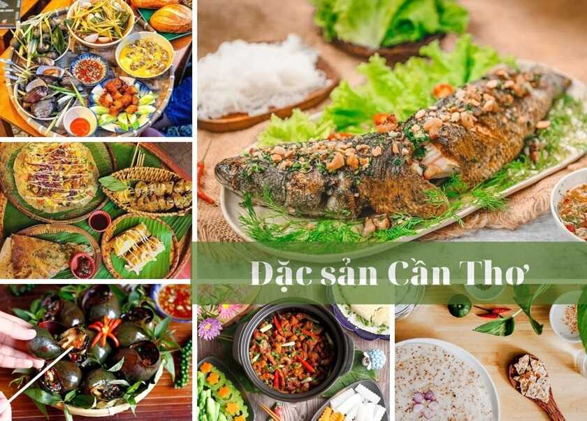 Du khách đến Cần Thơ không chỉ được chiêm ngưỡng phong cảnh miền Tây sông nước, mà còn thưởng thức các món đặc sản như lẩu mắm, lẩu cá linh, bánh cống, và nem nướng Cái Răng.