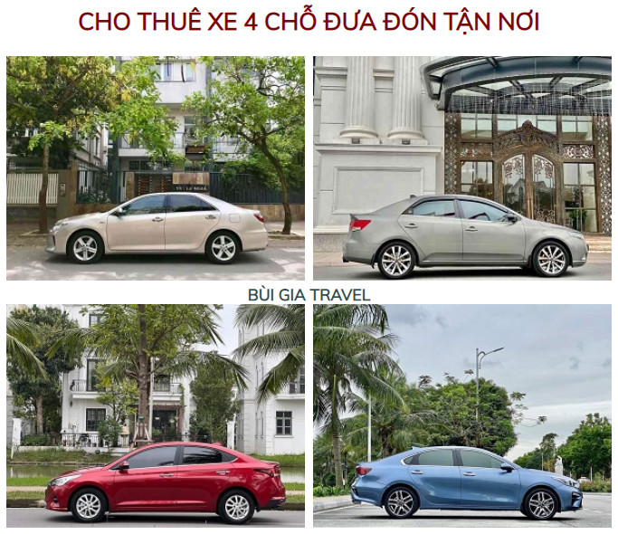 Ưu Điểm Khi Thuê Xe Riêng 4 Chỗ Có Lái Đưa Đón Tận Nơi