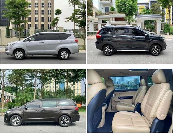 BẢNG GIÁ CHI TIẾT DỊCH VỤ THUÊ XE 7 CHỖ