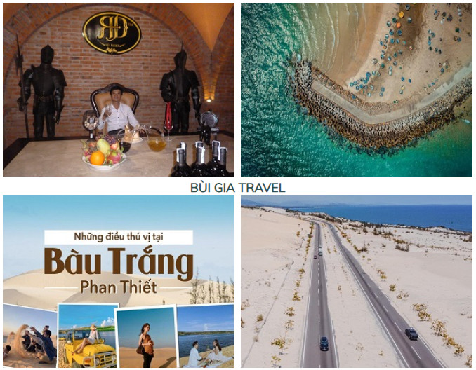 Tour Lâu Đài Rượu Vang – Bãi Đá Ông Địa – Đồi Cát Bàu Trắng – Xe Nước Vàng Đường Đôi